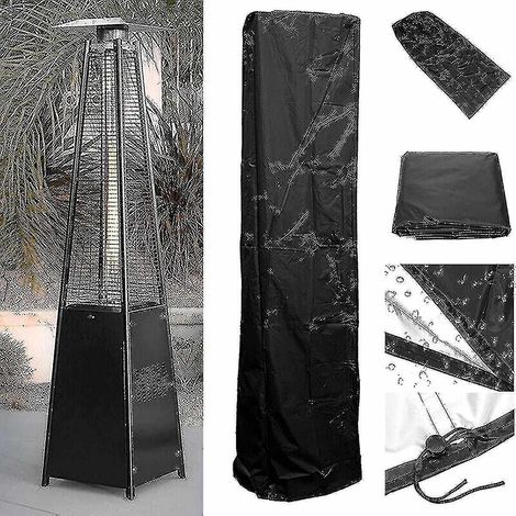 Housse de protection imperméable pour chauffage de terrasse à gaz, protection extérieure, housse ronde pour chauffage de terrasse (1/4)
