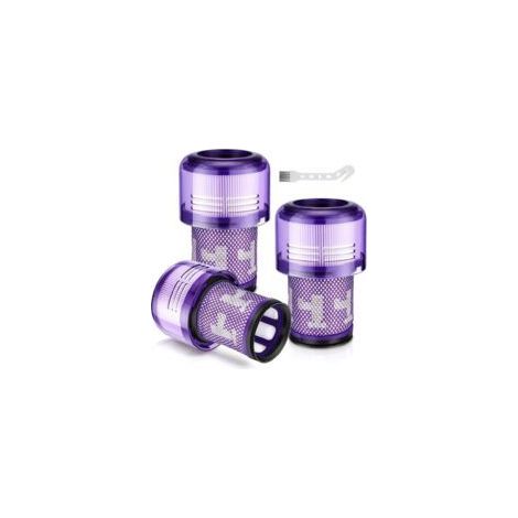 3 Pièces Filtre HEPA Dyson V12 Detect Slim Absolue,Zubehö Filtre de rechange V12 Lavable pièces de Rechange des Accessoires pour Aspirateur Dyson V12 Filtre 971517-01 (1/5)