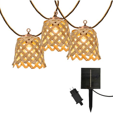 Guirlande solaire NOYA HYBRID 10 ampoules 8M (1/4)