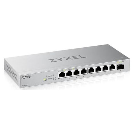 Zyxel XMG-108 Switch di Rete non Gestito 2.5G Ethernet Argento (1/4)