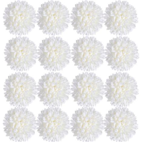 50 fausses fleurs de chrysanthème (1/3)