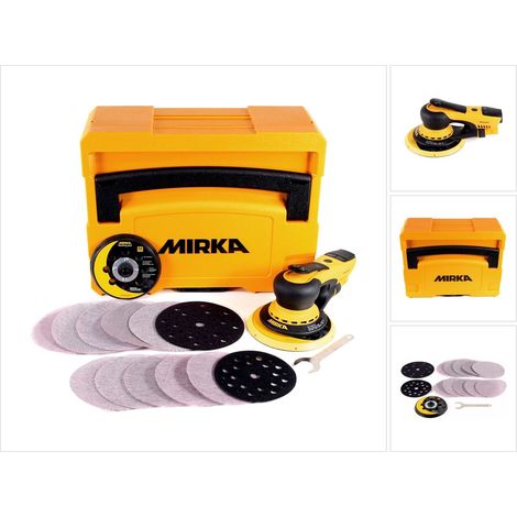 MIRKA - DEROS 5650CV Ponceuse excentrique Ø125 -150 mm 48 trous MID5650202CA