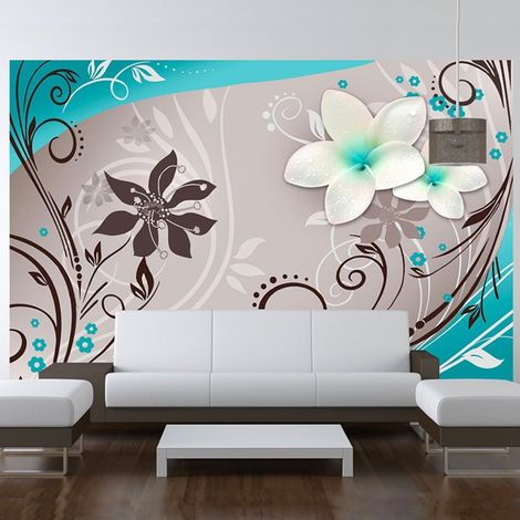 Papier peint rêveries du matin - 350 x 245 cm (1/4)