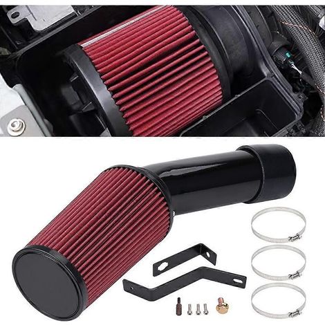 Kit de collecteur d'admission pour moteur diesel compatible avec Ford F-250, F-350 et F-450, comprenant un filtre rouge. (1/5)