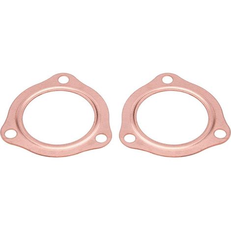 2pcs 2.5inch cuivre collecteur d'échappement collecteur joints réutilisables pour SBC 302 350 454 joints d'échappement (1/5)