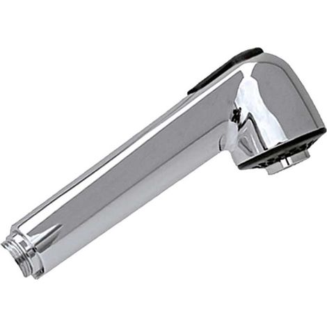 DOCCETTA LAVELLO ESTRAIBILE A 2 GETTI CROMO Ø47 - H. 180 mm