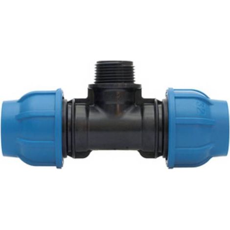 PL RACCORDO POLIPROP TEE M D 25X1/2X25MM