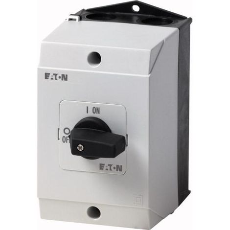 Inter. Marche-Arrêt 6 pôle + 1 Contact F + 1 Contact O 32 A 90° en saillie 000207190 EATON T3-4-15682/I2
