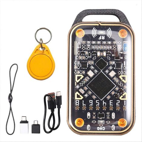 Émulateur de carte à puce Chameleon Ultra Upgrade + Porte-clés CUID, lecteur de puce RFID 125K 13,56M, décodage de cartes, duplicateur NFC (1/5)
