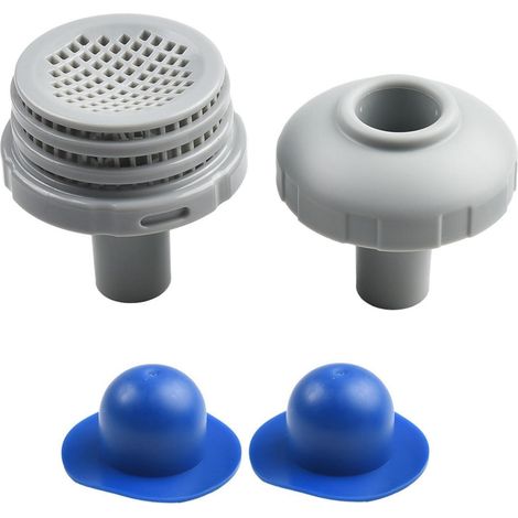 Kit de raccordement pour piscines Intex, tuyau 32mm avec buse d'aspiration et crépine
