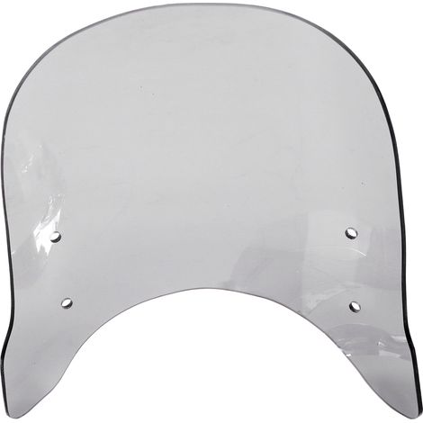 Windschutzscheibe aus Kunststoff für Motorräder, die eine hervorragende Stoßfestigkeit bietet, für Rebel 1100 DCT 2021-2022, getönte Farbe. (1/5)