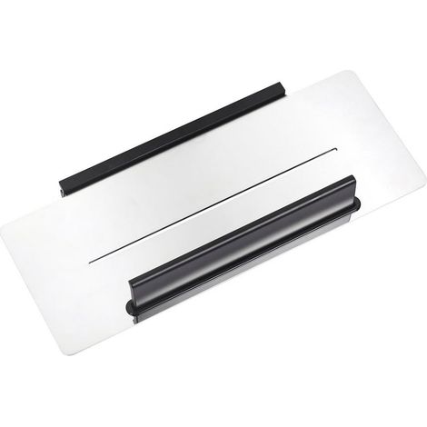 Fix Mi Tablette à clipser 32 cm+raclette inox/noir COSMOPOLITAN MAT INTER (1/5)