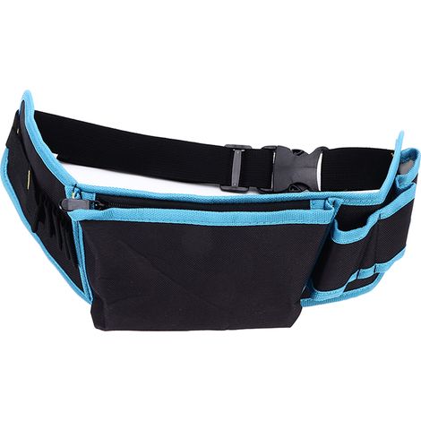 Sacoche de ceinture multifonction en tissu Oxford pour outils de réparation, pochette de rangement pour électricien et outils de quincaillerie (1/5)