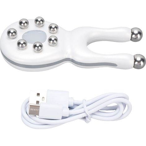 Masajeador de nariz y rostro con microcorriente, vibración de 10.000 rpm, carga rápida USB-C, para brazos, pantorrillas y muslos. (1/5)