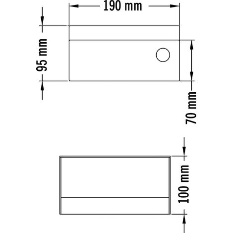 MEDICLINICS PP0104CS Cenicero Mural Basculante Acero Inox Satinado - ref: PP0104CS