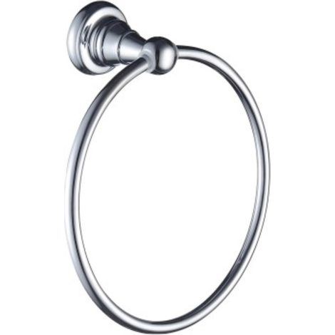 Bristan 1901 Brass Towel Ring - Chrome Plated (1/3)