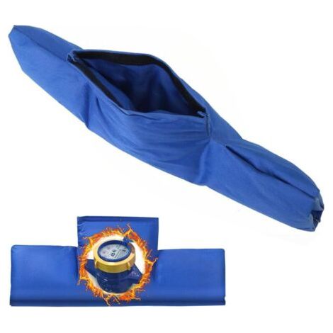 Housse d'Isolation à Compteur d'eau. 55x25cm Couvercle Isolé pour Compteur d'eau. Universel Protection Contre pour Vanne. Couvercle de Vanne Anti-Gel Épaissir. Protection Hivernale Tuyaux (1/5)