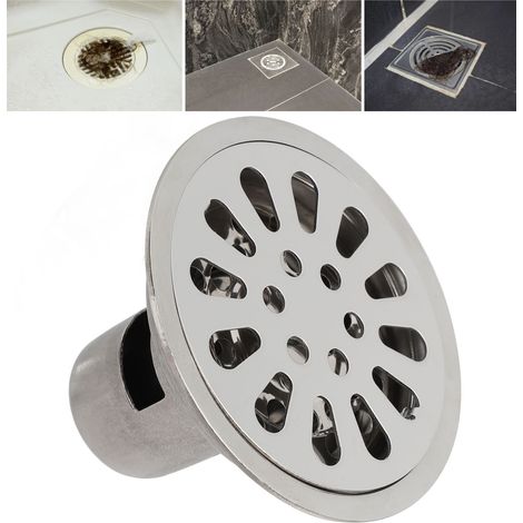 Desagüe de piso para sala de estar, accesorio de desagüe ShowerKit, modelo de 3.5 pulgadas, accesorio de desagüe de acero inoxidable inodoro con junta profunda para cocina, baño y balcón. (1/5)
