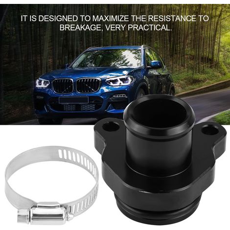 Wasserschlauchanschluss aus Aluminiumlegierung für BMW 335i - 11537541992 / 11537544638 (Schwarz)