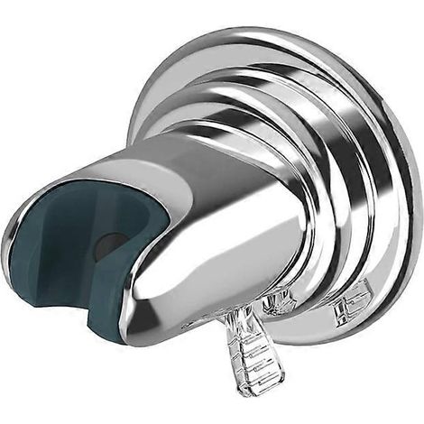 Support de douchette réglable, fixation par ventouse pour salle de bain et baignoire, sans perçage (1 pièce) (1/5)