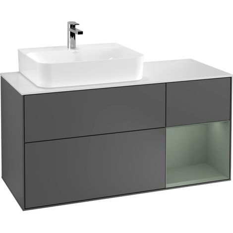 Villeroy & Boch F151GMGK Meuble sous-lavabo Finion F15