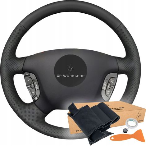 Embellecedor de la funda del volante para Nissan Patrol Y61 Pathfinder Infinity (1/5)