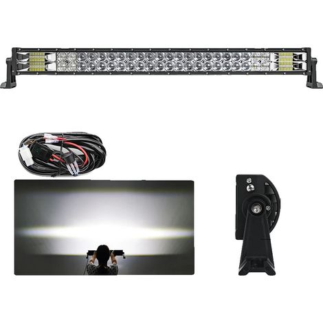 Lichtleiste, Dual Row, Kombi-Strahlwinkel, 32Gerade mit Draht (1/2)