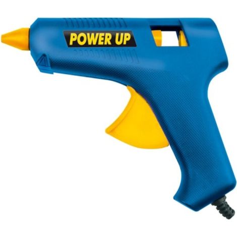 11mm POWERUP 73057, 80W Klebepistole mit Schnellstart, ideal für Bastel- und Reparaturarbeiten, ergonomisches Design, hohe Leistung, einfach zu bedienen und effizient. (1/2)