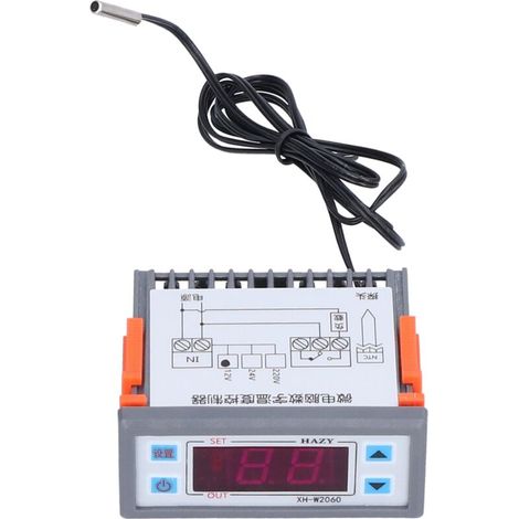 Regolatore digitale elettrico della temperatura, interruttore di controllo riscaldamento e raffreddamento, termostato 12V XHW2060 (1/5)