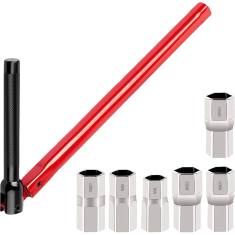 Armaturenschlüssel-Set, 13-mm-Winkel-Armaturenmutternschlüssel, 8–14-mm-Armaturen-Montageschlüssel, Armaturenschlüssel mit Fuß aus Kohlenstoffstahl, für Armaturenreparaturen