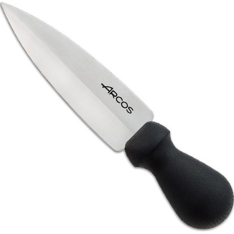 Arcos 792600 - Parmesan-Käsemesser (rostfreier Stahl, 140 mm, Polypropylen-Griff, schwarz, Kunststoff)