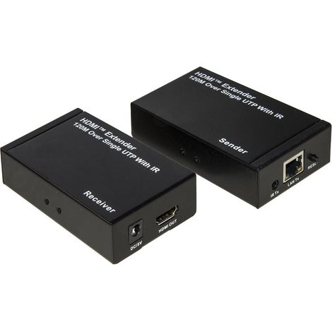Link Accessori LKEXT17 Moltiplicatore AV Trasmettitore e Ricevitore AV Nero (1/4)