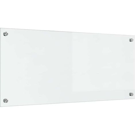 Protection de cuisine Transparent 90 x 40 x 0,8 cm verre trempé CFW23381 (1/4)
