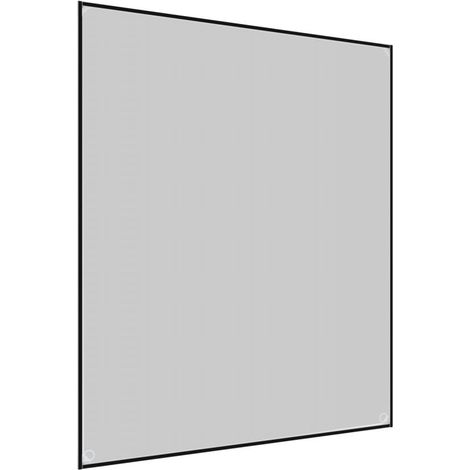 Windhager Pollenschutz-Magnetfenster 100 x 120 cm grau/anthrazit kürzbar Insektenschutzgitter (1/2)
