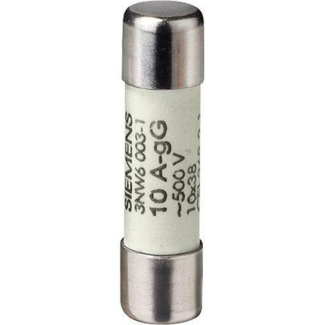 Siemens fusibile cilindrico 10,3x38 4a gg 3nw60041