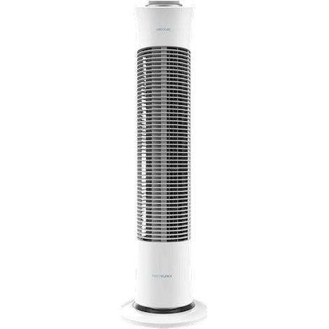 Cecotec Ventilador de Torre EnergySilence 6090 Skyline. 30'' (76cm) de Altura Oscilante Motor de Cobre 3 Velocidades Temporizador 2 Horas 45 W (1/5)