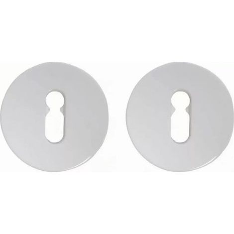 Rosette porta Normbau rosaces cle i rosso 1 pezzo