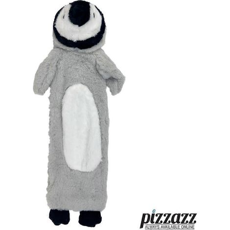 Bouillotte longue Warmies pour enfants avec housse amovible en peluche 3D - Couleur : Bébé Pingouin
