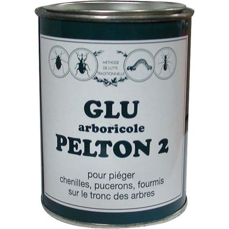 Glu arboricole 360g – Insecticide biologique pour arbres – Piège à insectes rampants – Composition : huile de ricin et résine – Pelton