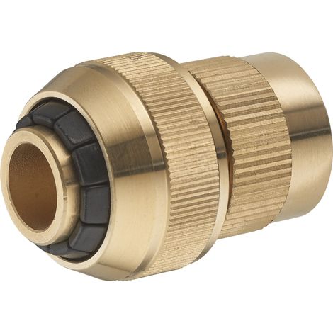 AROZ Raccordo automatico in ottone, diametro 19 mm