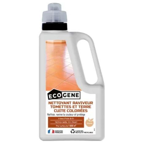Reinigungsmittel zum Auffrischen von farbigen Fliesen und Terrakotta, 1L.