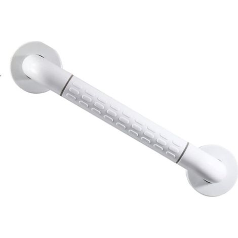 Poignée de sécurité pour main courante, adaptée aux personnes âgées, handicapées et enceintes (30 cm blanco) (1/5)