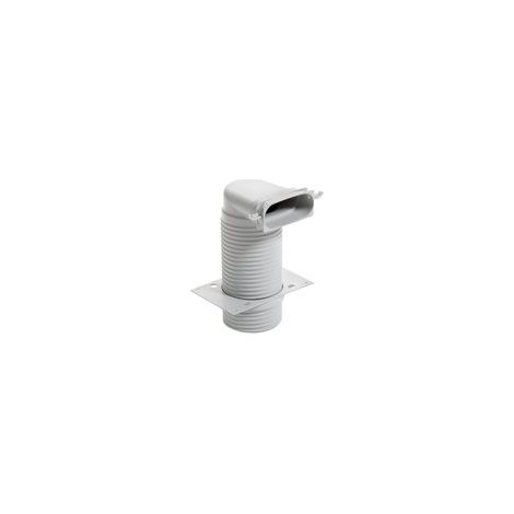 Vaillant Raccord de soupape 90 Grd. Diam. 125 mm pour tuyau d'air plat, 0020180844