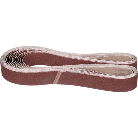 10 Pcs 50mm x 1829mm Bande De Ponçage 40 Grit Bandes (1/5)