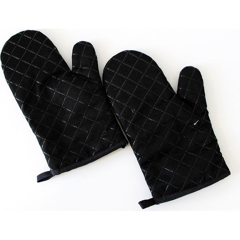 Guanti da forno e presine, guanti da cucina, guanti da forno in silicone resistenti al calore, resistenti al calore e antiscivolo, adatti per cuocere al forno e grigliare, 1 paio (1/5)