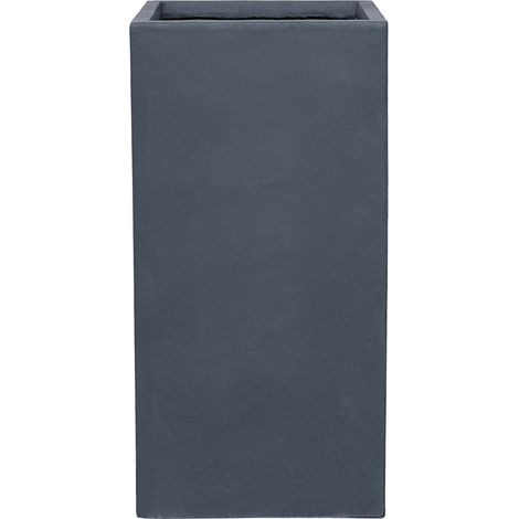 Portavaso preforato KUBIX 35x70cm grigio scuro