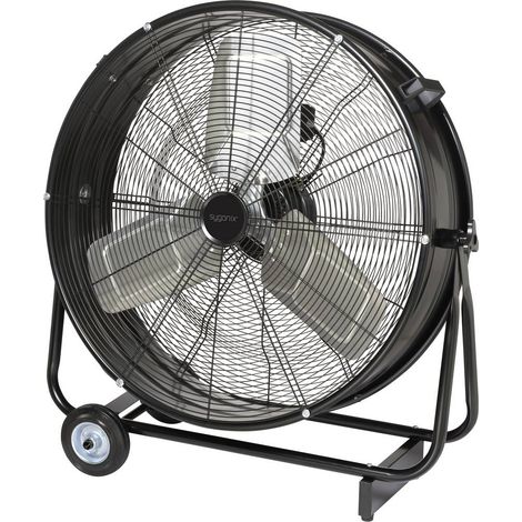 Sygonix Ventilatore da terra 330 W (Ø x A) 745 mm x 776 mm Nero Orientabile (1/5)