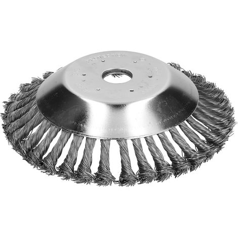 Tête de coupe fil métallique pour débroussailleuse, remplacement jardin ferme, nettoyage herbe et dérouillage, 20cm/8in (1/5)