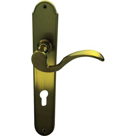 verrou laiton bruni poignée de porte pour wohnungseingangstüren pZ, 32217013 r
