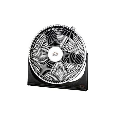 DCG Eltronic CRB1240 ventilador Negro, Plata